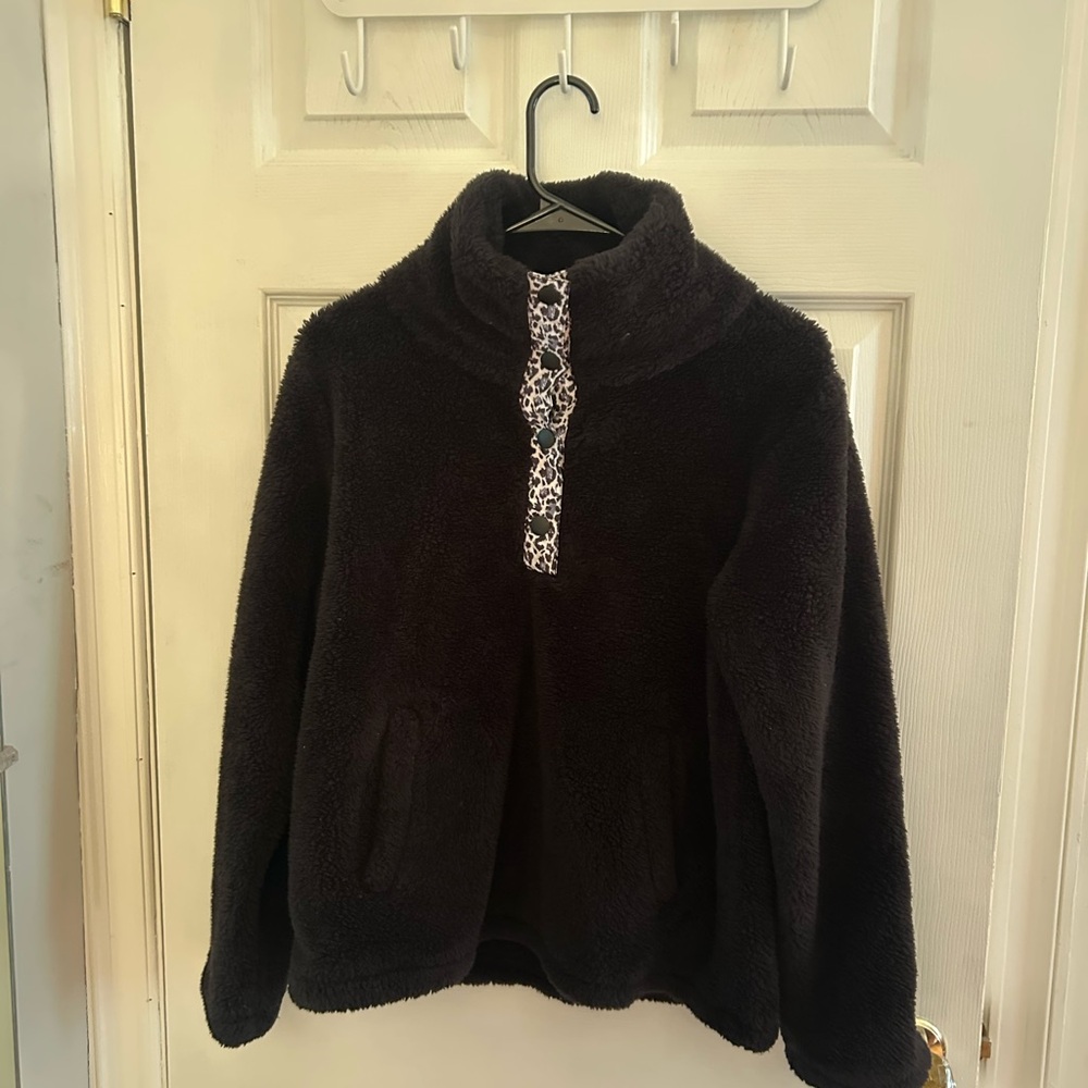 J Crew Fleece Pullover